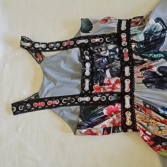 Badgley Mischka floral dress - Picture 10 of 11